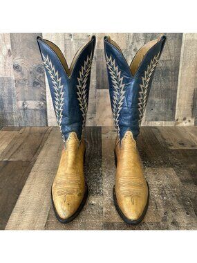 Hondo Vintage Tall Western Cowboy Boots Womens 10 B